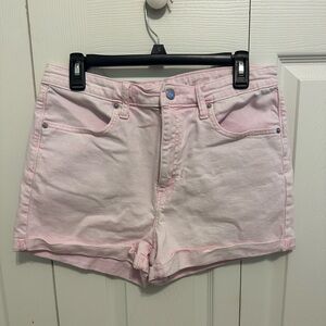 Wild Fable Pink Acid Wash Shorts